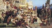 Henryk Siemiradzki Nero's Torches oil painting on canvas